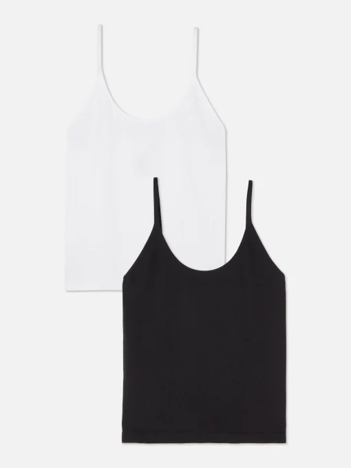 2-Pack Scoop Neck Camis