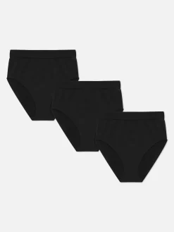 3-Pack Seamless High Waist Full Briefs