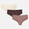 3-Pack Seamless Hipster Briefs