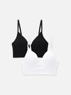 2-Pack Seamless Push Up Bras