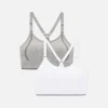 2-Pack Seamless Racerback Sports Bras