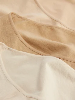 3-Pack Seamless Ribbed Full Briefs