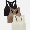 3-Pack Seamless Sports Bras