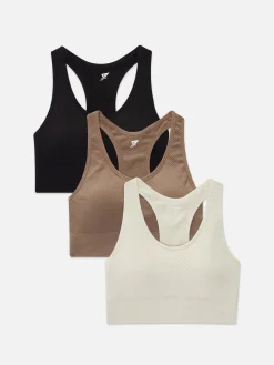 3-Pack Seamless Sports Bras