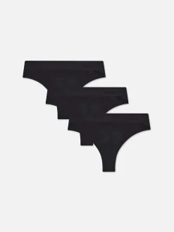 3-Pack Seamless Thongs