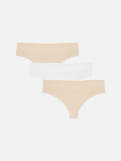 3-Pack Seamless Thongs
