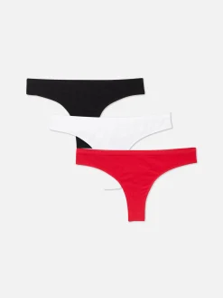 3-Pack Seamless Thongs