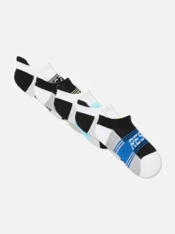 5-Pack Slogan Sneaker Socks