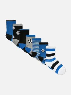 7-Pack Soccer Ankle Socks