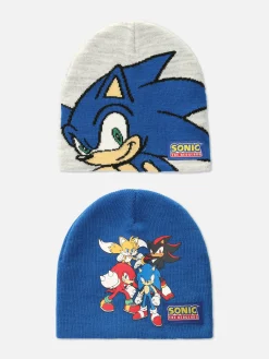2-Pack Sonic The Hedgehog Beanies
