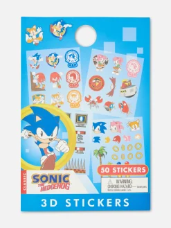 50-Pack Sonic The Hedgehog Stickers