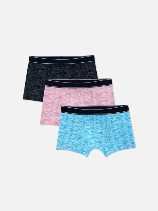 3-Pack Space Dye Boxer Briefs