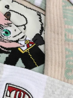 3-Pack Spy X Family Crew Socks