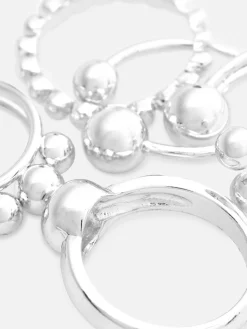 5-Pack Stackable Orb Rings