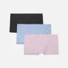3-Pack Stretch Boyshorts