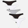 5-Pack Stretch Thongs