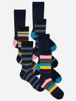 7-Pack Striped Socks