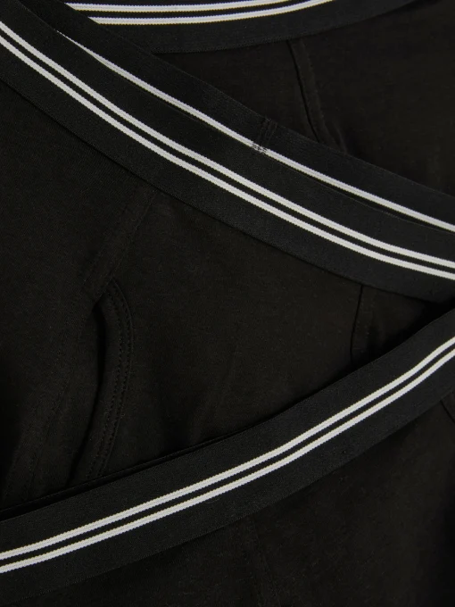3-Pack Striped Waistband Boxer Briefs