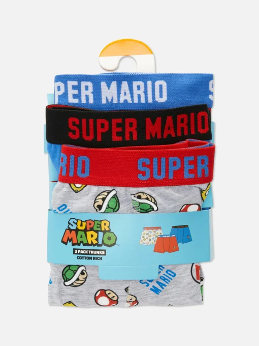3-Pack Super Mario Boxer Briefs
