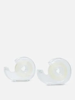 2-Pack Tape With Dispenser
