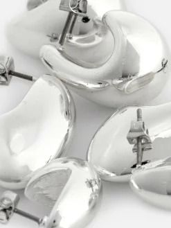 3-Pack The Edit Puffy Drop Earrings