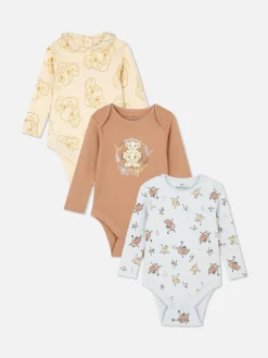 3-Pack The Lion King 30th Anniversary Bodysuits