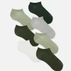 7-Pack Tonal Ankle Socks