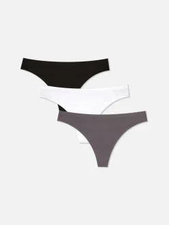 3-Pack Tonal Invisible Thongs