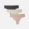 3-Pack Tonal Seamless Thongs