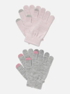 2-Pack Touchscreen Gloves