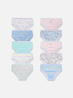 10-Pack Unicorn Graphic Briefs