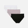3-Pack Wide Waist Seamless Mini Briefs