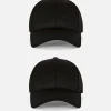 2-Pack Woven Baseball Caps