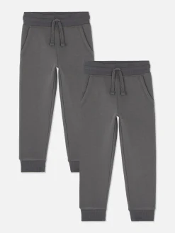 2-Pack Younger Boy Drawstring School Joggers