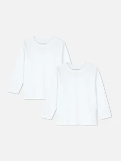 2-Pack Younger Boy Long Sleeve T-Shirts