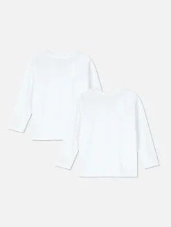 2-Pack Younger Boy Long Sleeve T-Shirts