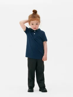 2-Pack Younger Boy School Uniform Polo Shirts