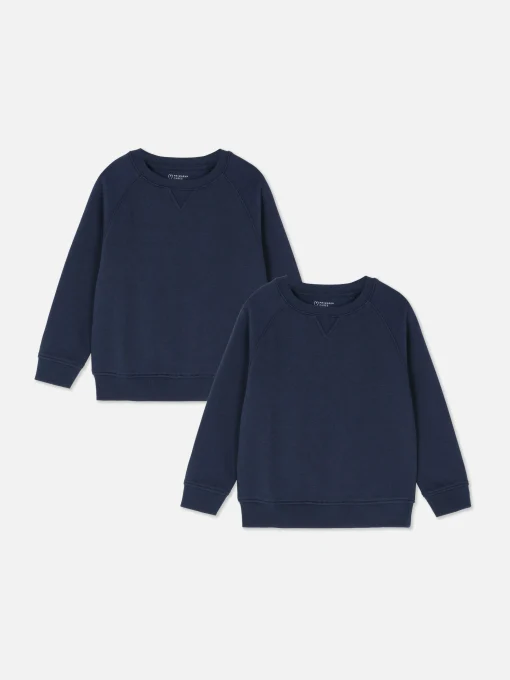 2-Pack Younger Boy School Uniform Sweatshirts