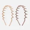 2-Pack Zigzag Headbands