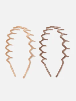 2-Pack Zigzag Headbands