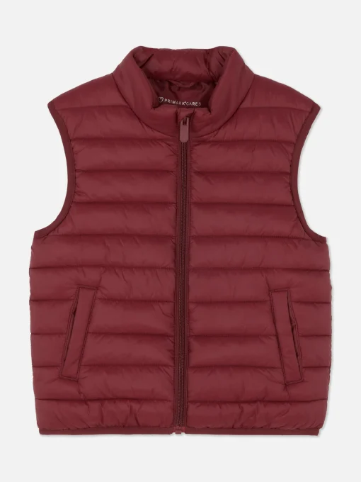 Padded Zip Vest