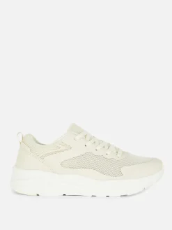 Paneled Chunky Low Tops
