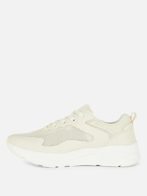 Paneled Chunky Low Tops