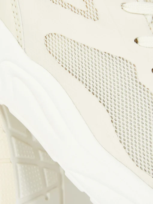Paneled Chunky Low Tops