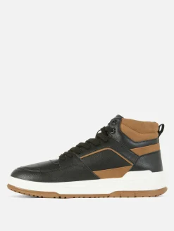 Paneled High Tops
