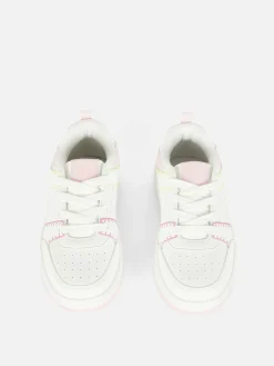 Paneled Low Tops