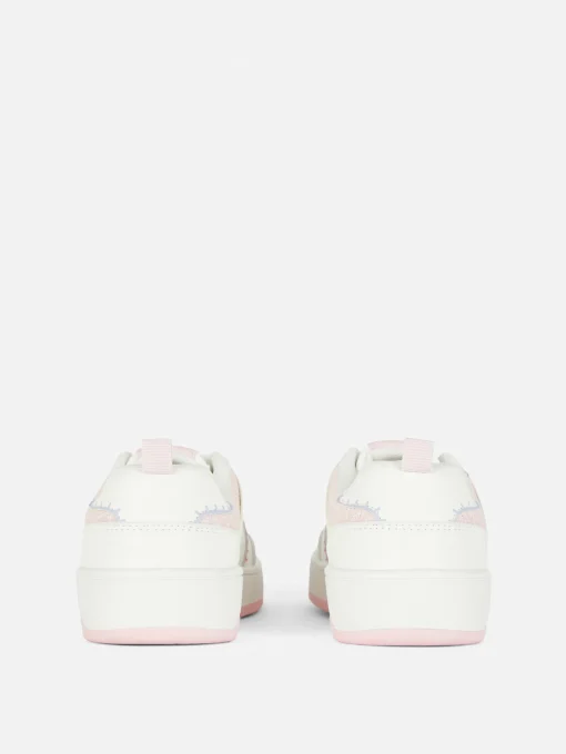 Paneled Low Tops