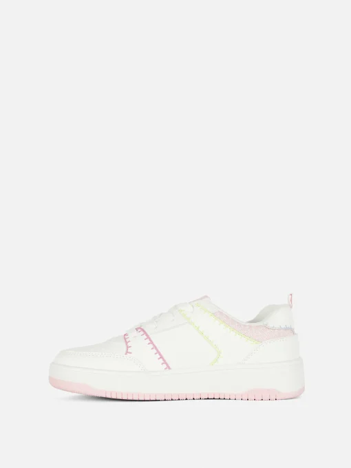 Paneled Low Tops