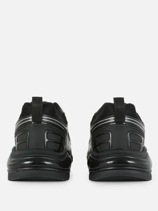 Paneled Low-Top Sports Sneakers