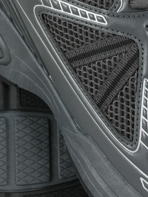 Paneled Low-Top Sports Sneakers